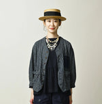 45R Hickory Tenjiku Puff Sleeve Overall