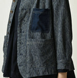45R Hickory Tenjiku Puff Sleeve Overall
