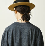 45R Hickory Tenjiku Puff Sleeve Overall