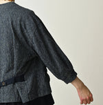 45R Hickory Tenjiku Puff Sleeve Overall