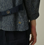 45R Hickory Tenjiku Puff Sleeve Overall