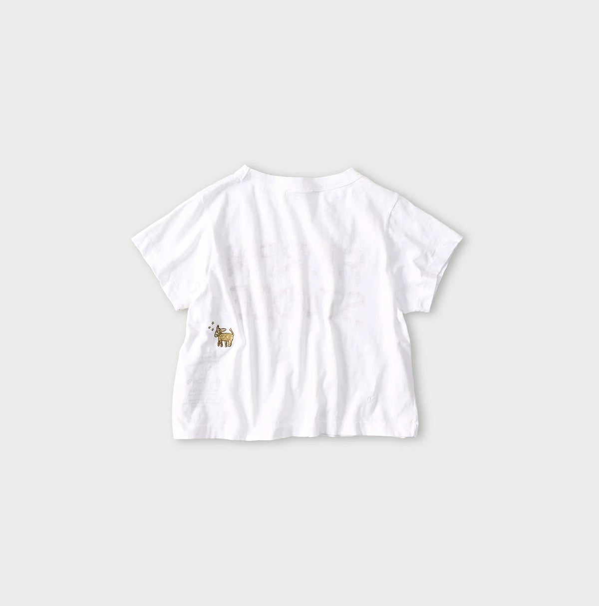 45R Donkey Logo Embroidery Chibi Hime T-shirt