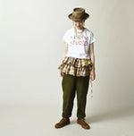 45R Donkey Logo Embroidery Chibi Hime T-shirt