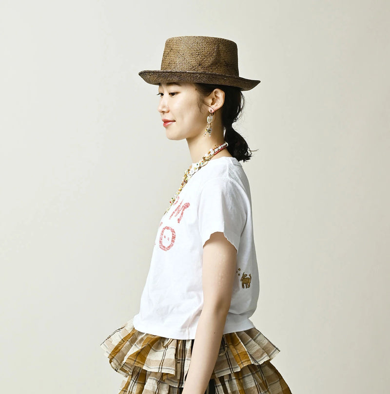 45R Donkey Logo Embroidery Chibi Hime T-shirt - Image 4