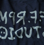 45R Indigo Donkey Logo Embroidery Chibi Hime T-shirt