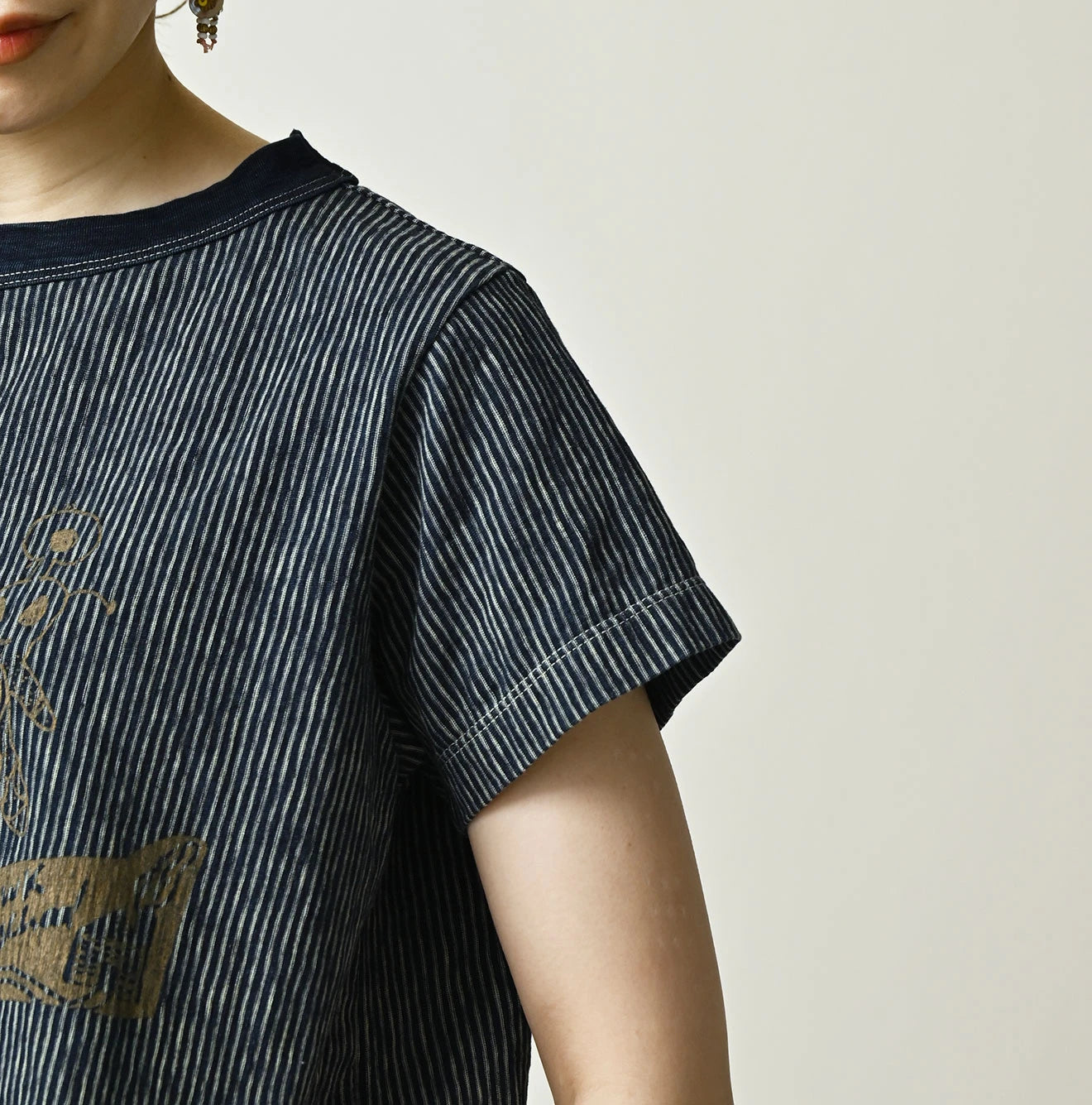 45R Indigo Hickory Tenjiku Graffiti Chibi T-shirt - Image 9