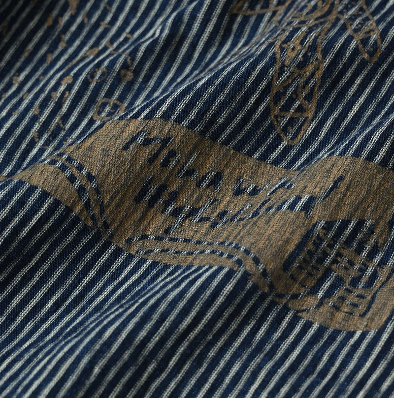 45R Indigo Hickory Tenjiku Graffiti Chibi T-shirt - Image 14