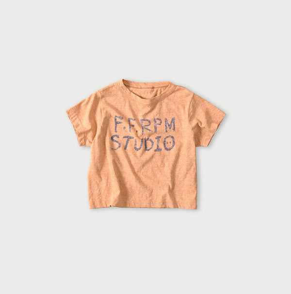 45R Donkey Logo Embroidery Chibi Hime T-shirt (Top-Dyed)