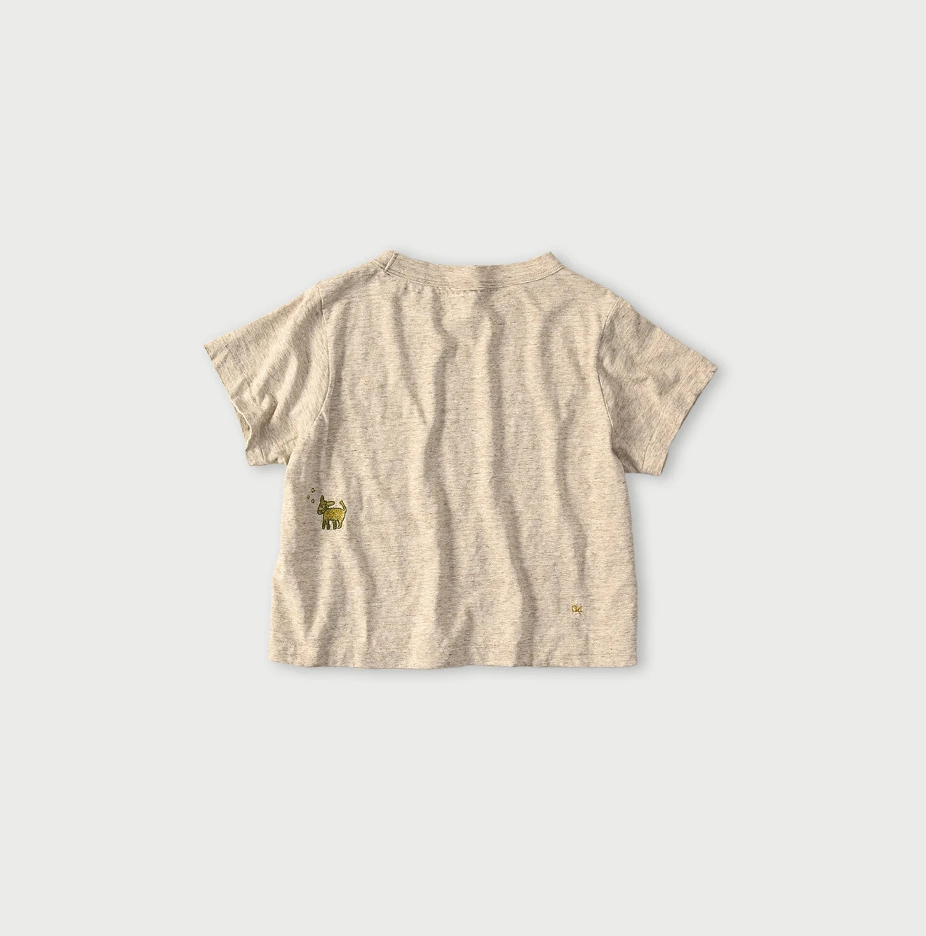45R Donkey Logo Embroidery Chibi Hime T-shirt (Top-Dyed) - Image 13