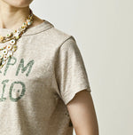 45R Donkey Logo Embroidery Chibi Hime T-shirt (Top-Dyed)
