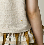 45R Donkey Logo Embroidery Chibi Hime T-shirt (Top-Dyed)
