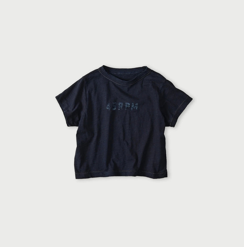 45R Indigo Chibi Hime de Logo T-shirt - Image 1
