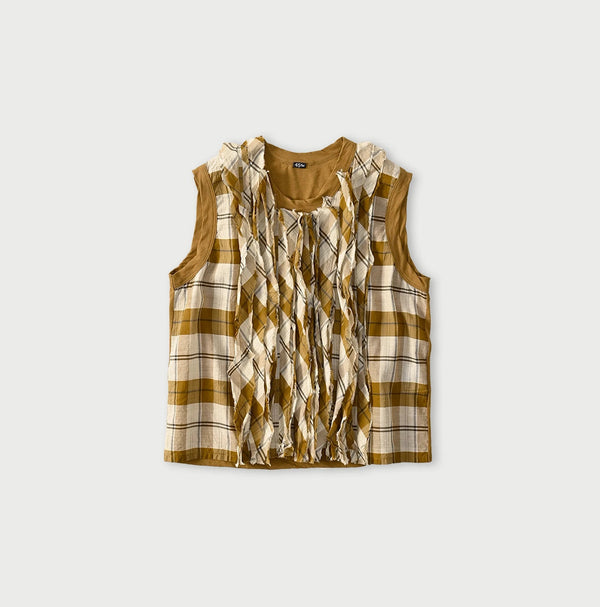Tenjiku x Feather Khadi Frill Camisole