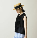 45R Tenjiku x Feather Khadi Frill Camisole