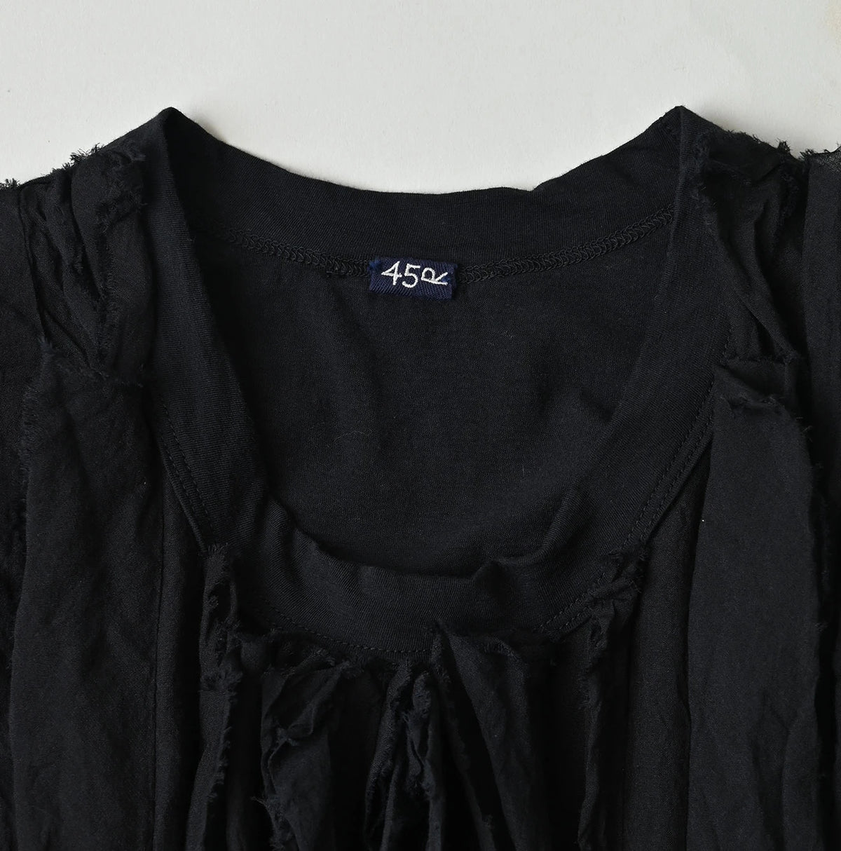 45R Tenjiku x Feather Khadi Frill Camisole