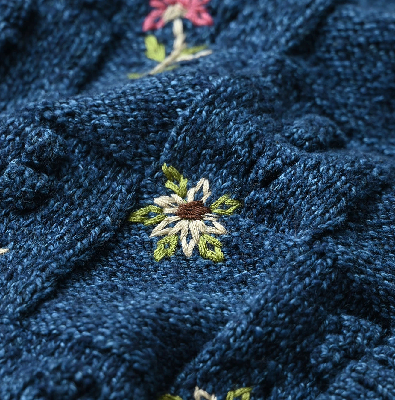 45R Indigo Bonbon Flower Bolero - Image 17