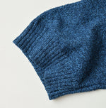 45R Indigo Bonbon Flower Bolero