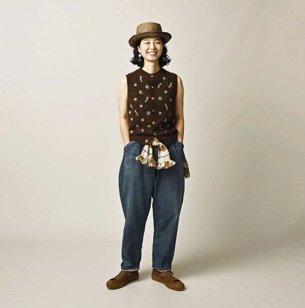 45R Bonbon Flower Vest