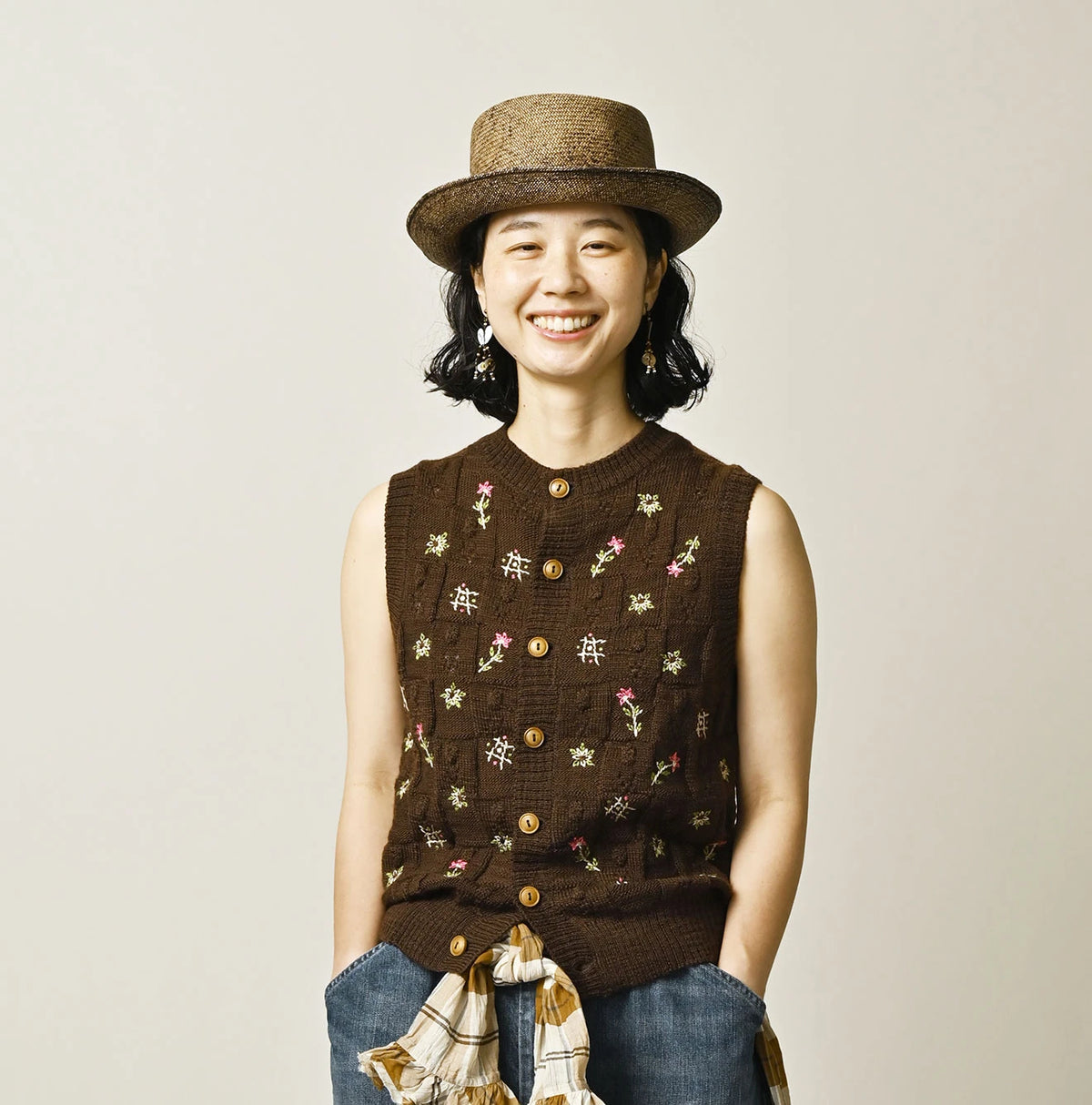 45R Bonbon Flower Vest