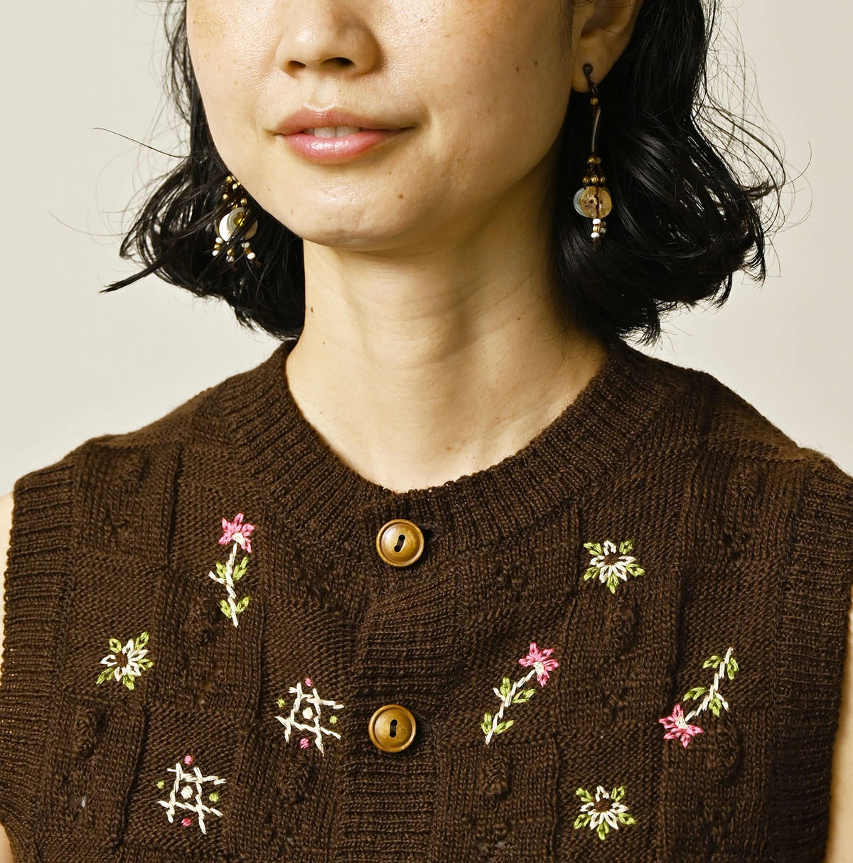 45R Bonbon Flower Vest