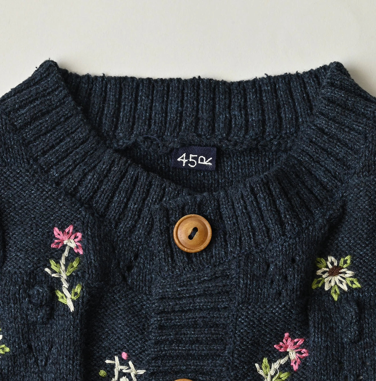 45R Indigo Bonbon Flower Vest - Image 12