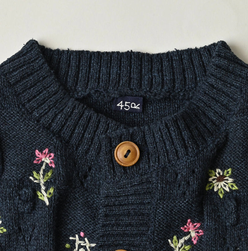 45R Indigo Bonbon Flower Vest - Image 12