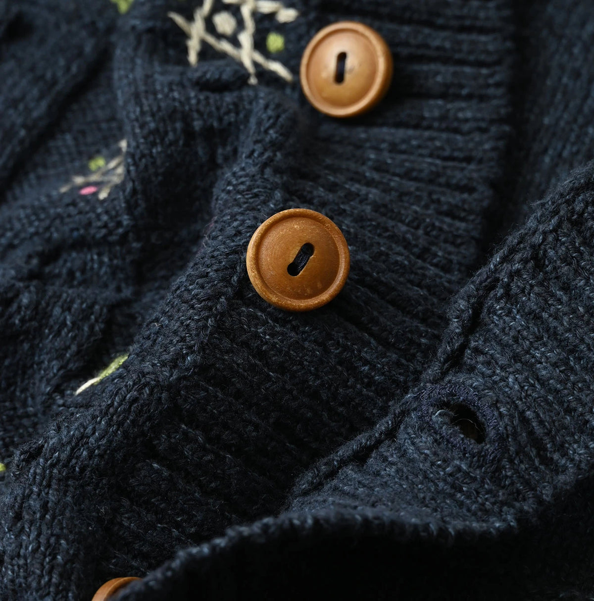 45R Indigo Bonbon Flower Vest