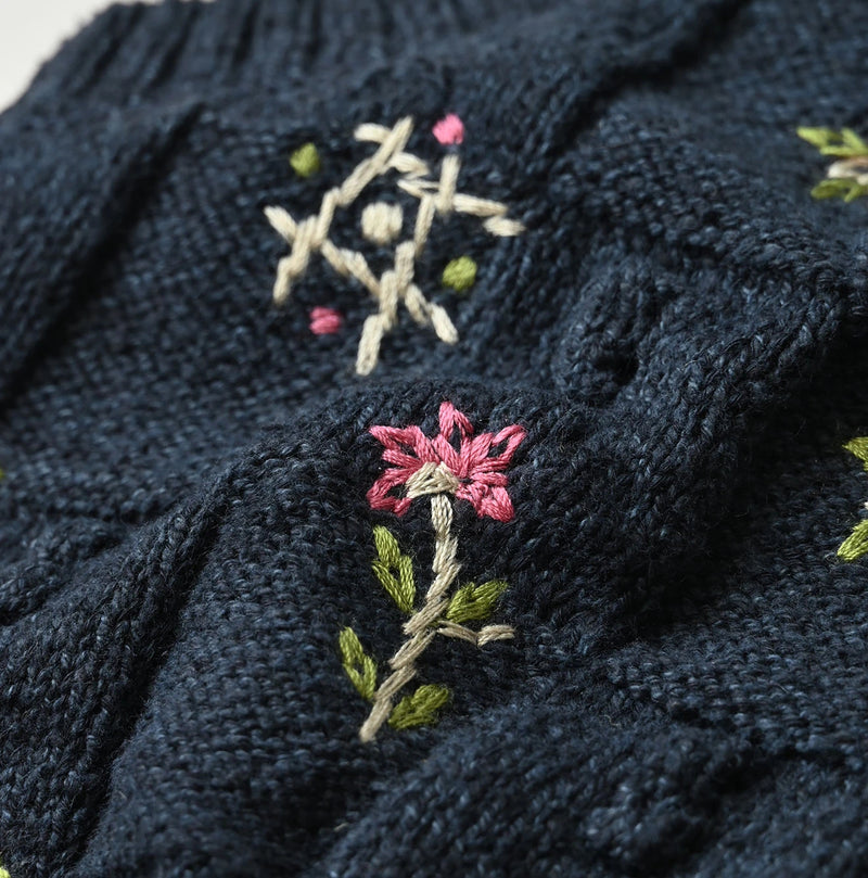 45R Indigo Bonbon Flower Vest - Image 16