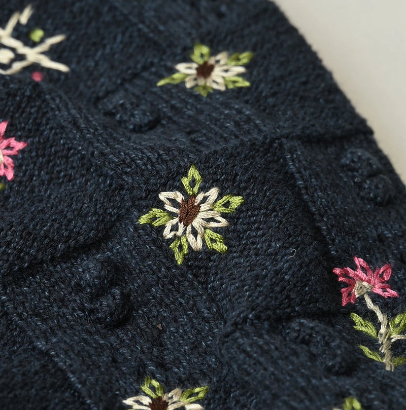 45R Indigo Bonbon Flower Vest - Image 17