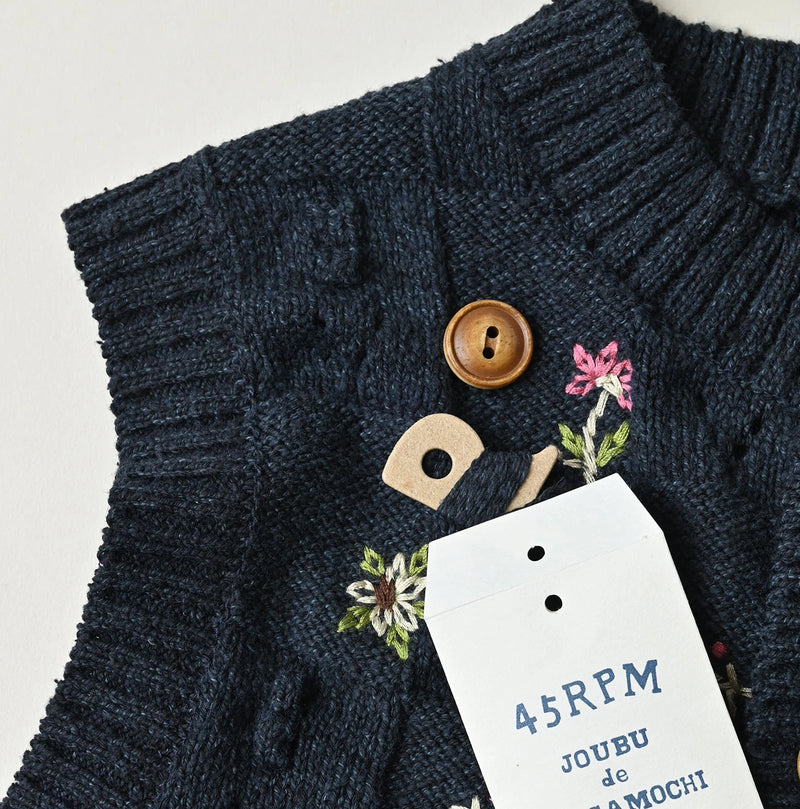 45R Indigo Bonbon Flower Vest - Image 20