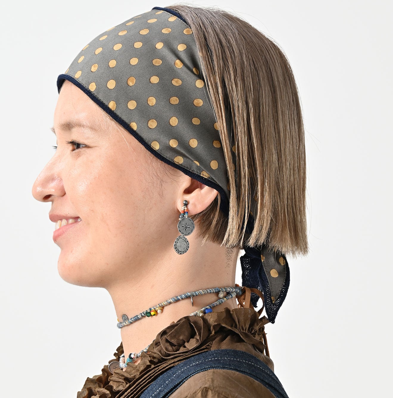 45R Kurukuru Concho Earrings