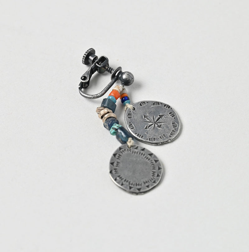 45R Kurukuru Concho Earrings - Image 4