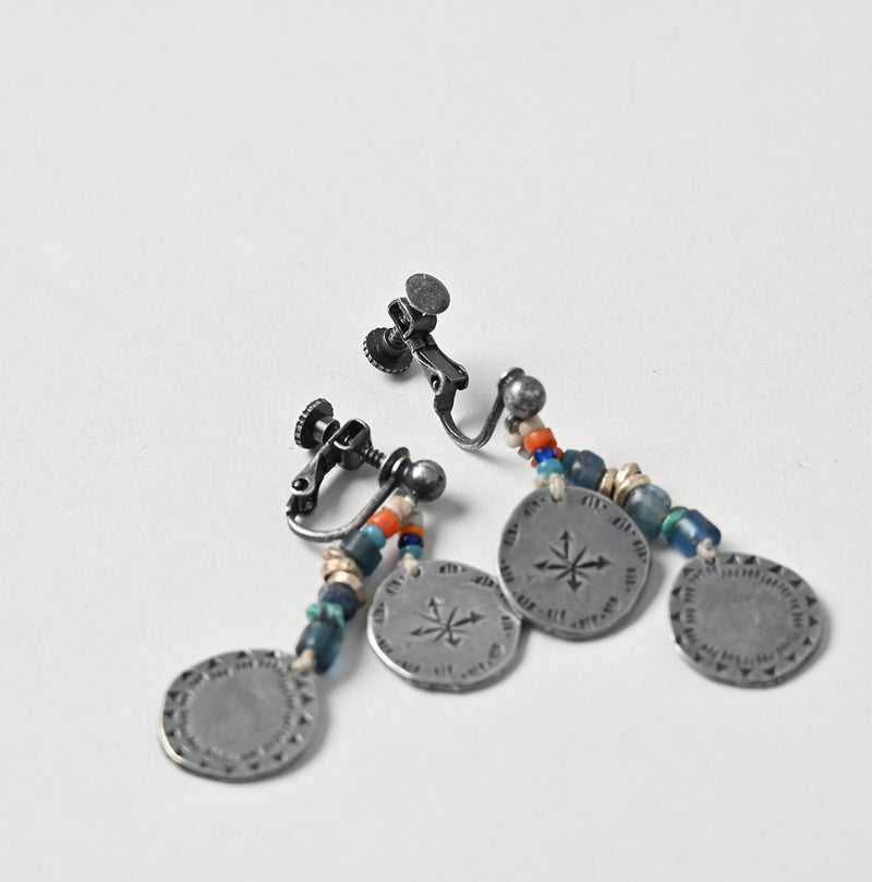 45R Kurukuru Concho Earrings