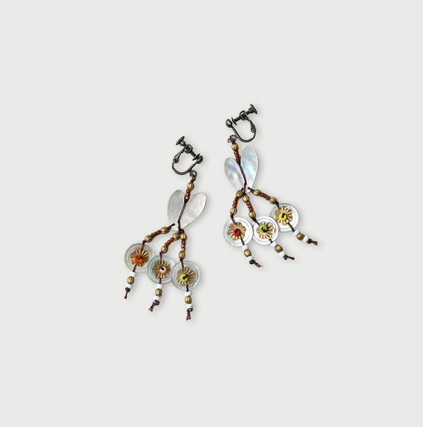 45R Shell Shell Earrings