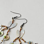 45R Shell Shell Pierced Earrings