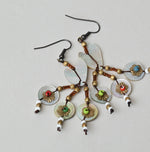 45R Shell Shell Pierced Earrings