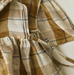 45R Feather Khadi Silk Check Large Petal