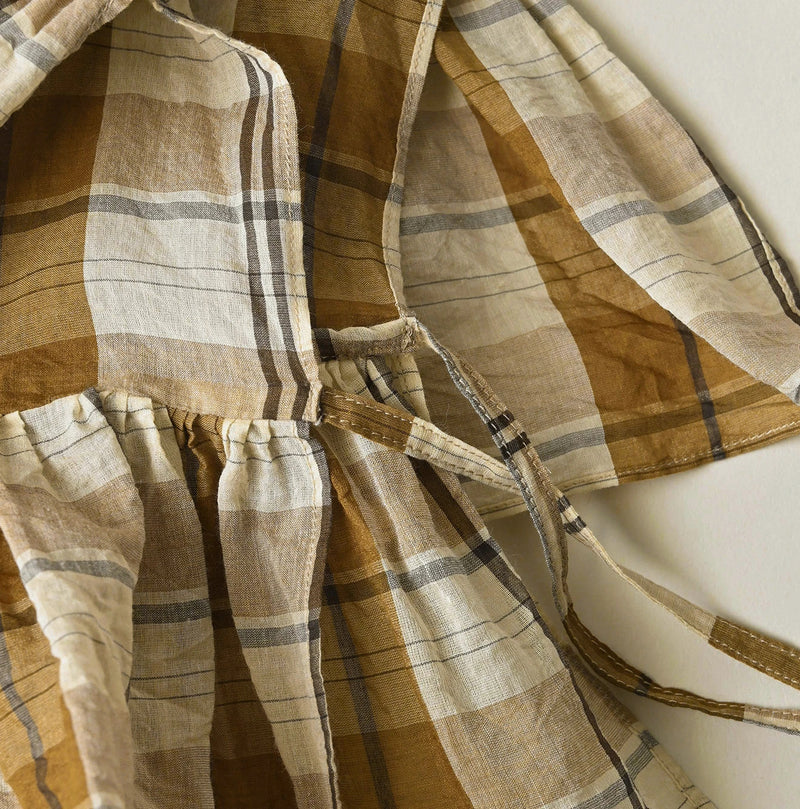 45R Feather Khadi Silk Check Large Petal - Image 22