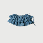 Ai Indigo Feather Khadi Silk Large Petal