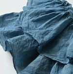 45R Ai Indigo Feather Khadi Silk Large Petal