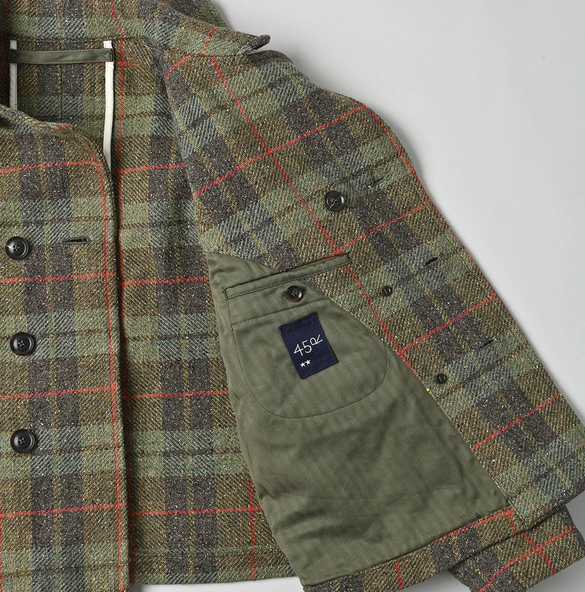 45R Cotton Tweed Annie Double Jacket