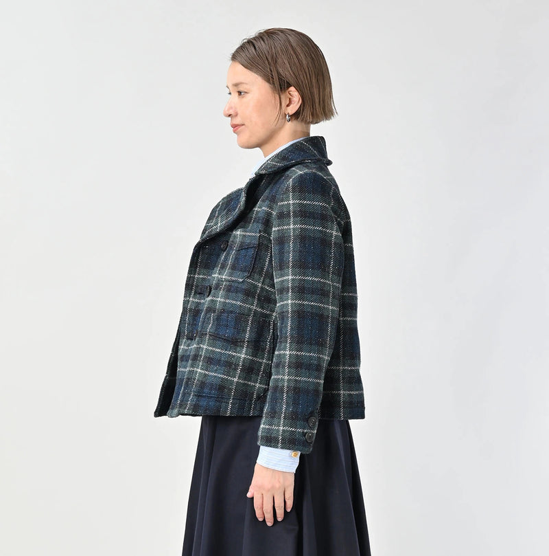 45R Cotton Tweed Annie Double Jacket - Image 6
