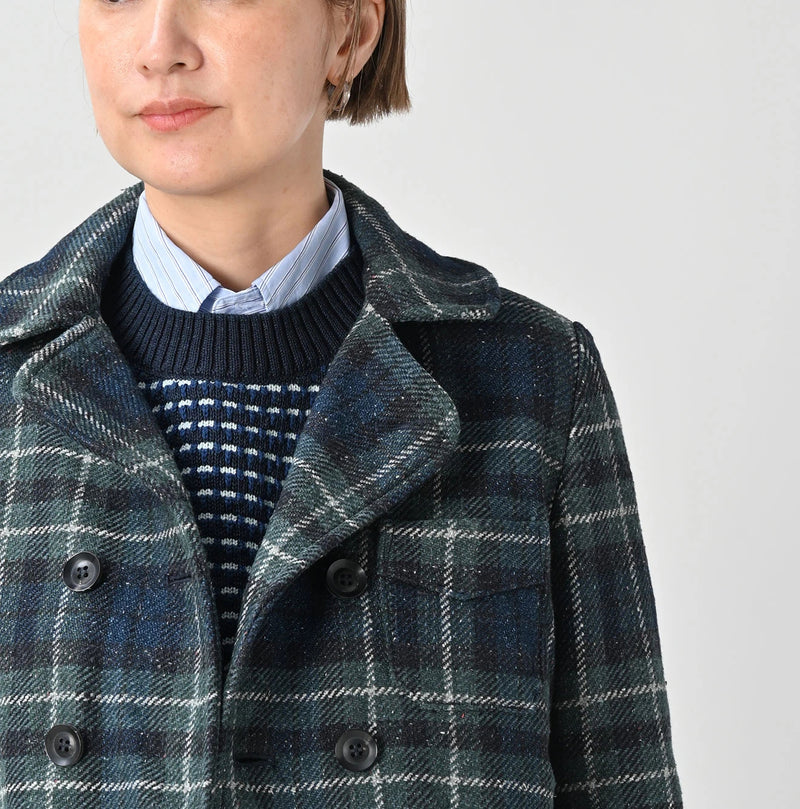 45R Cotton Tweed Annie Double Jacket - Image 8