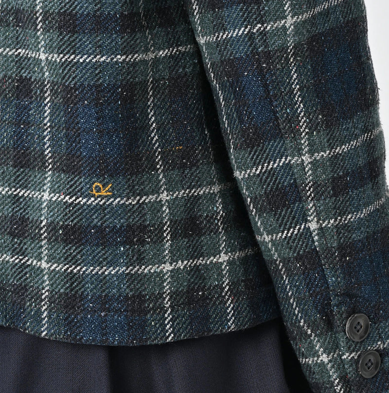 45R Cotton Tweed Annie Double Jacket - Image 12