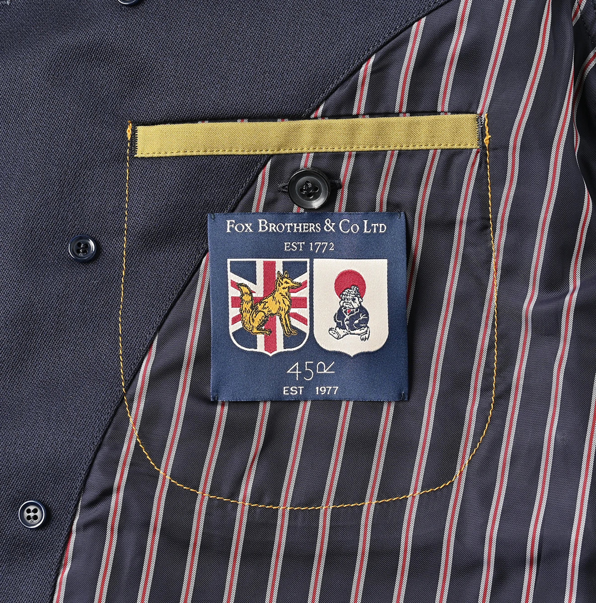 45R Wool Cotton Venetian Annie Double Jacket