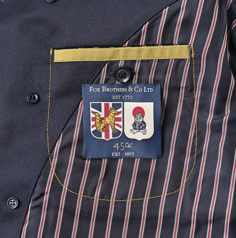 45R Wool Cotton Venetian Annie Double Jacket - Image 17