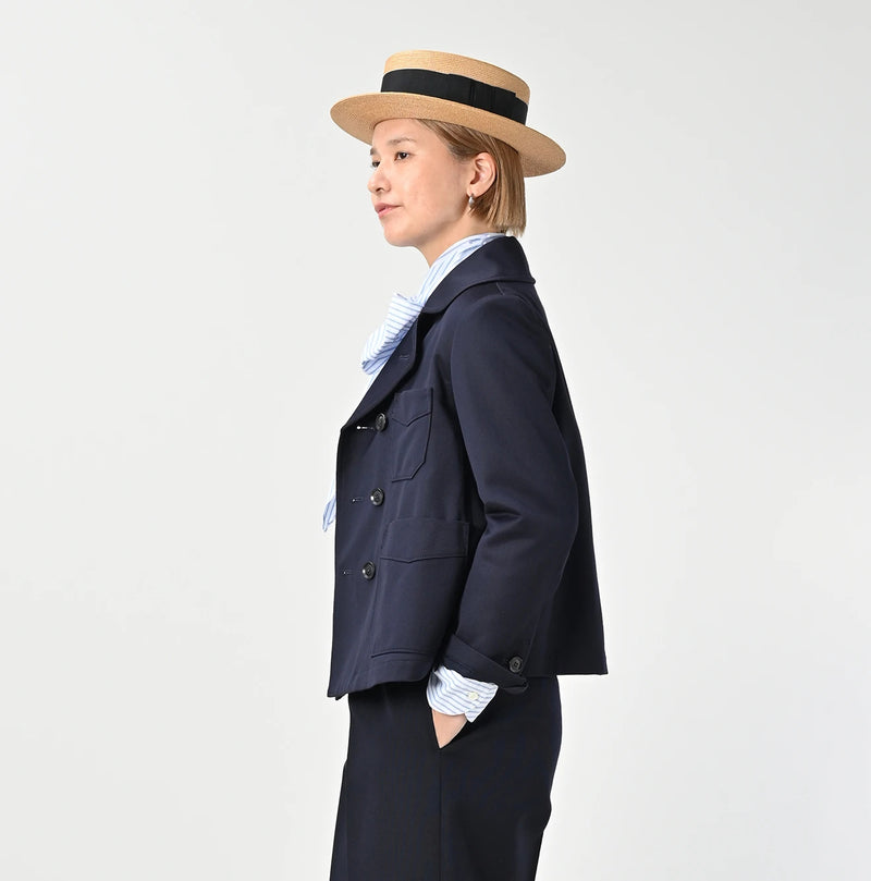 45R Wool Cotton Venetian Annie Double Jacket - Image 4