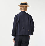 45R Wool Cotton Venetian Annie Double Jacket