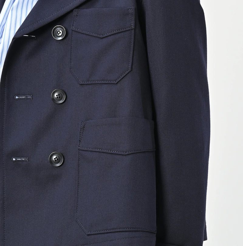 45R Wool Cotton Venetian Annie Double Jacket - Image 7