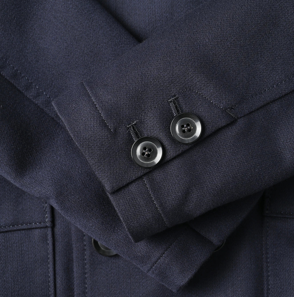45R Wool Cotton Venetian Annie Double Jacket - Image 14